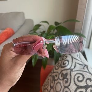 Pink Chanel Sunglasses